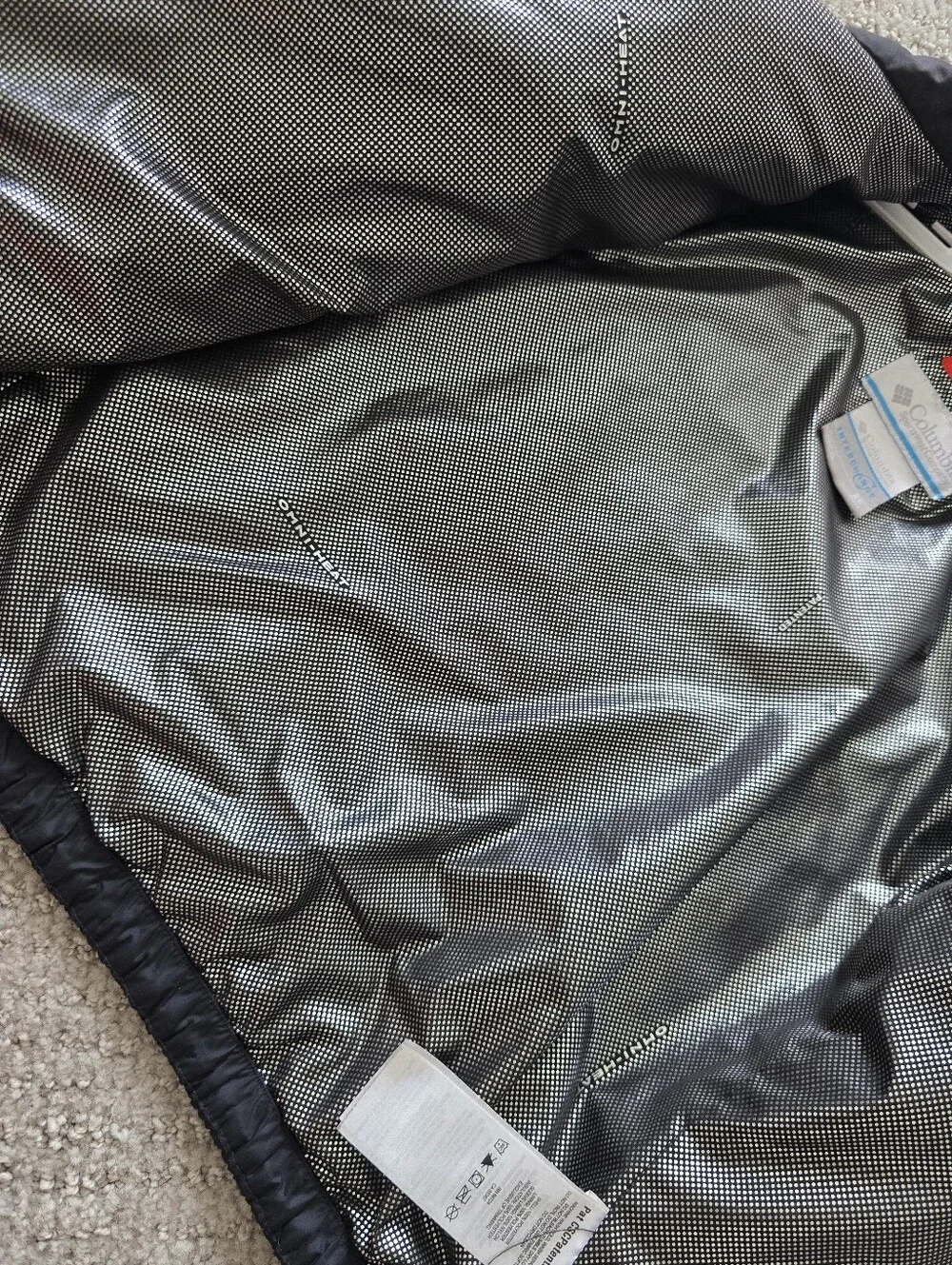 Columbia Kids Black Quilted Puffer Jacket